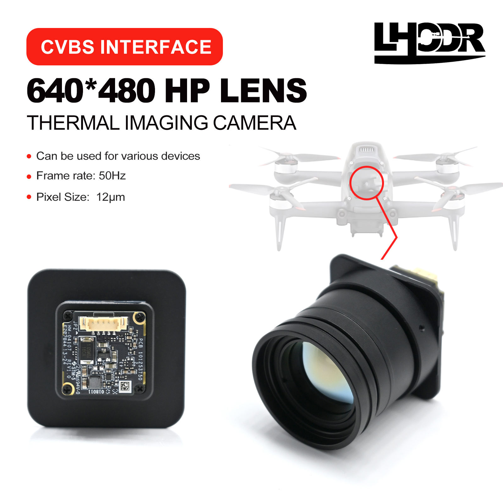 30mm 640x480 pix Drone thermal - Drone Aerial Photography のレビューと価格