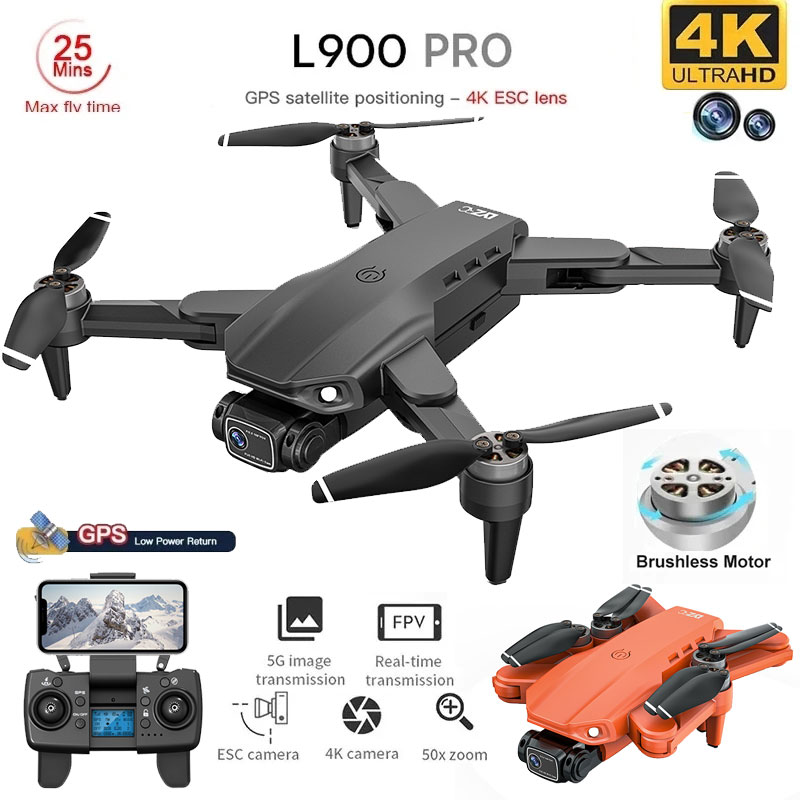 L900 Pro GPS Drone 4K Professi - Drone Mapping のレビューと価格
