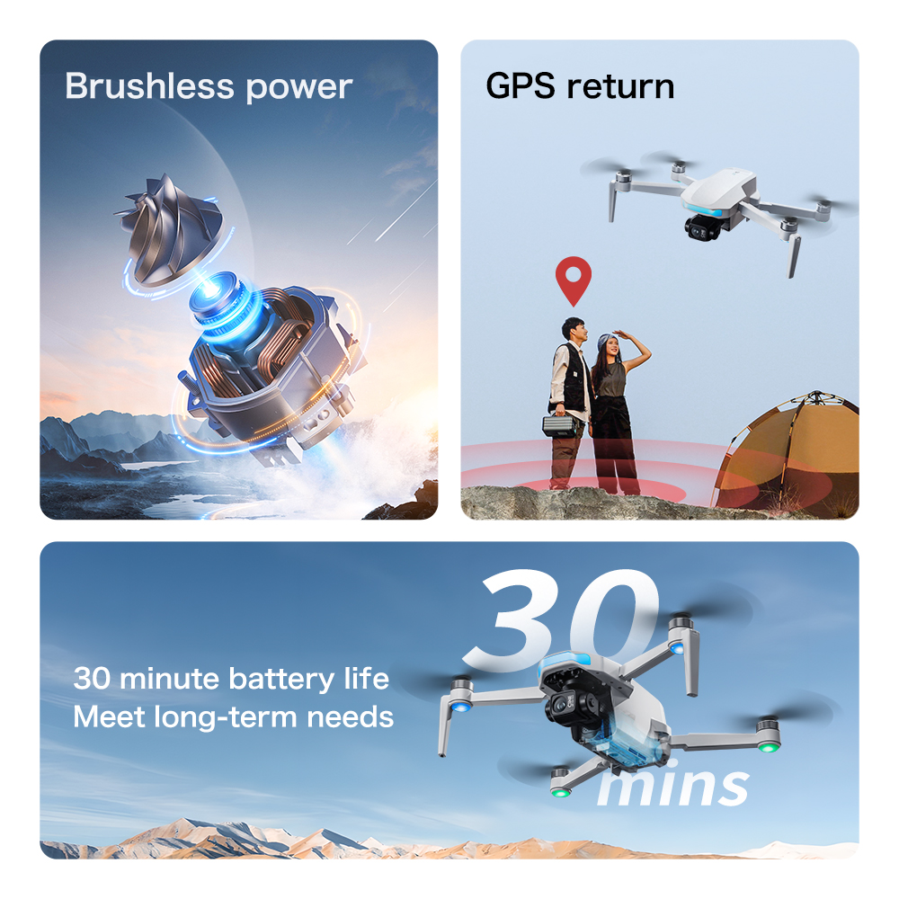 S-X1 MAX GPS Drone with 3-Axis - Drone Multispectral のレビューと価格