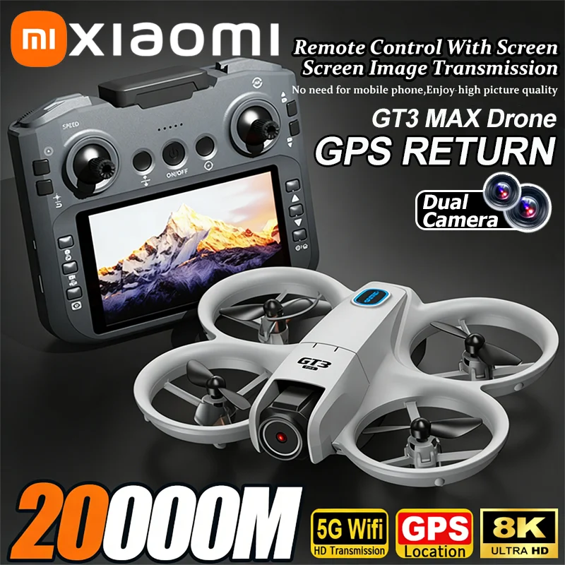 Xiaomi GT3 MAX GPS Drone 8K Ae - Drone Mapping のレビューと価格