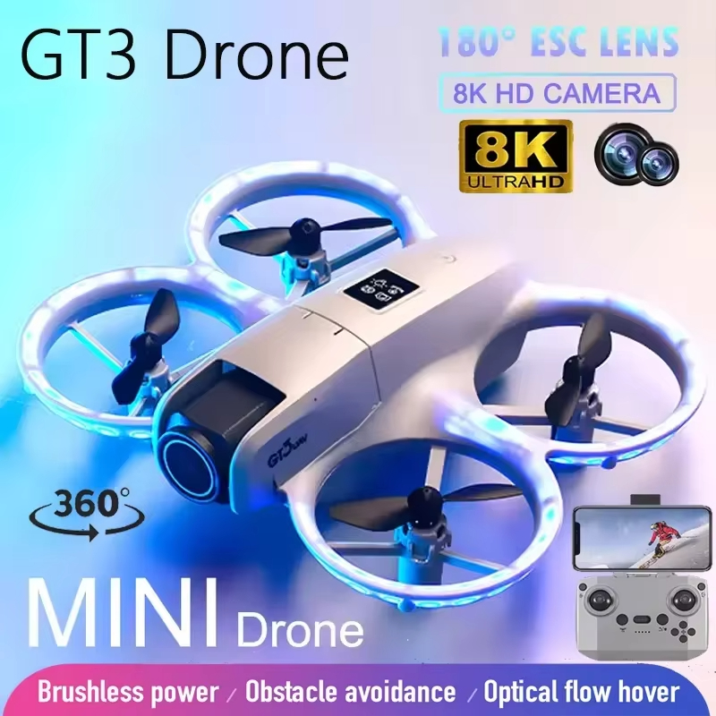NEW GT3 Mini Drone 8K HD Dual  - Drone Video Production のレビューと価格