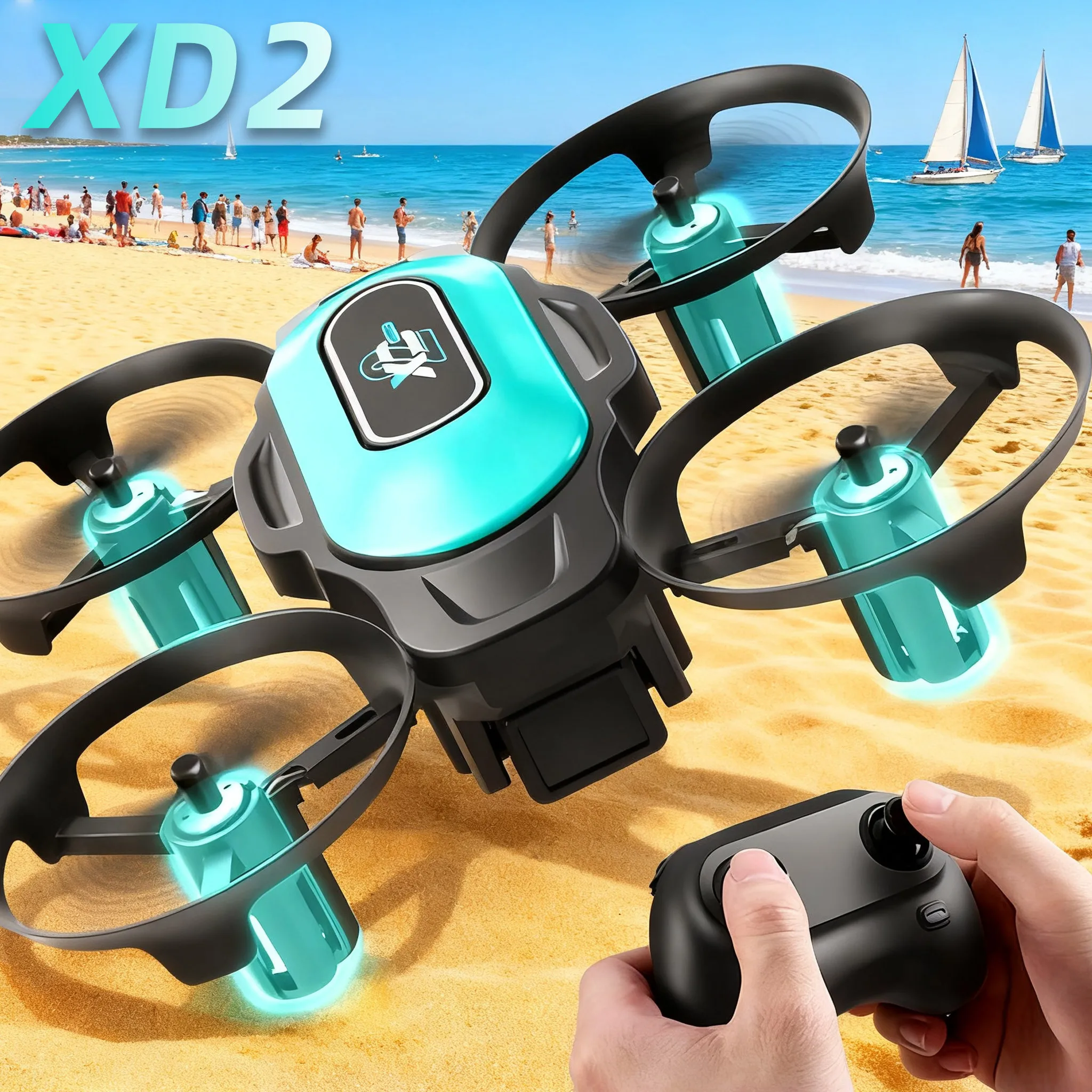 XD2 Mini Drone, 360° Stunt Fli - Drone Video Production のレビューと価格