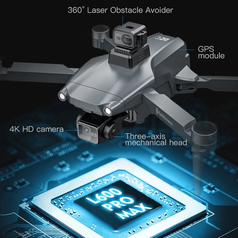 L600 PRO MAX GPS Drone Profess - Drone Mapping のレビューと価格