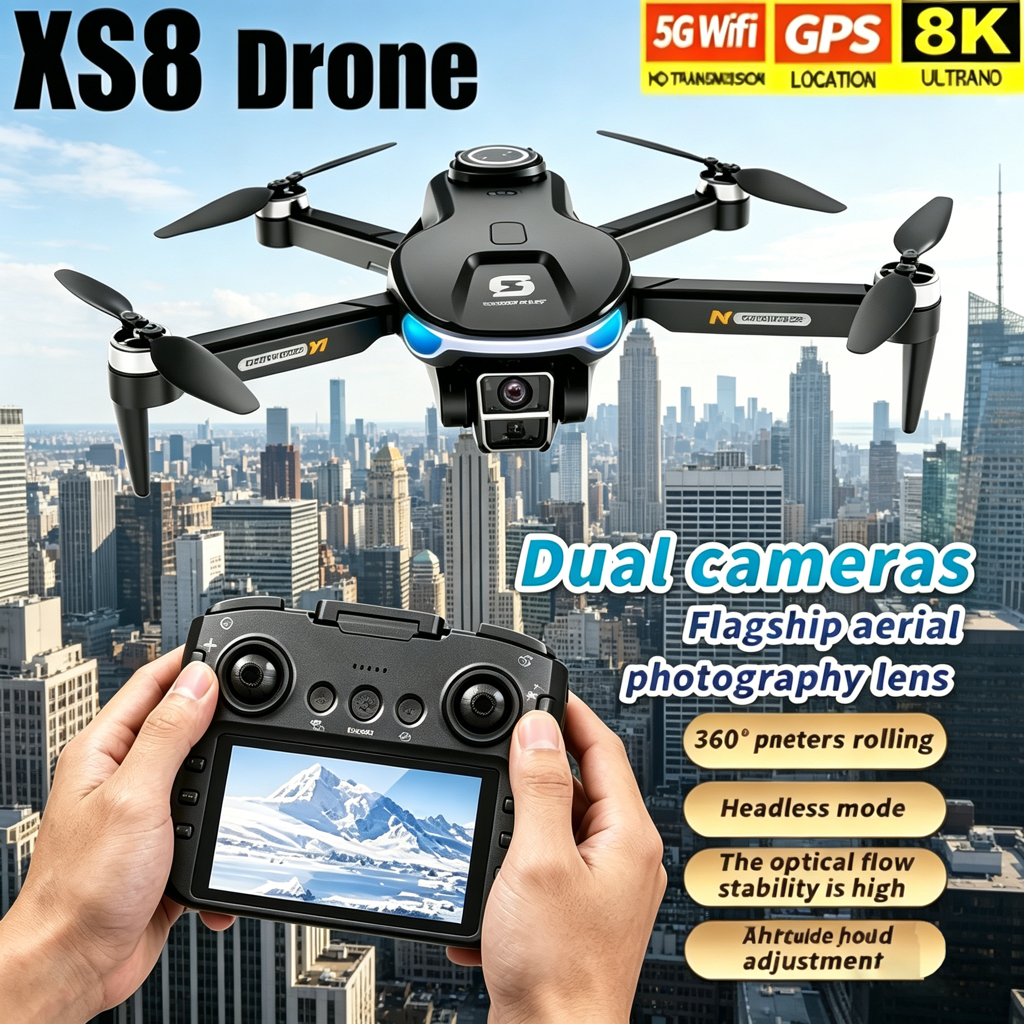 HD 8K Professional GPS Drone w - Drone Mapping のレビューと価格