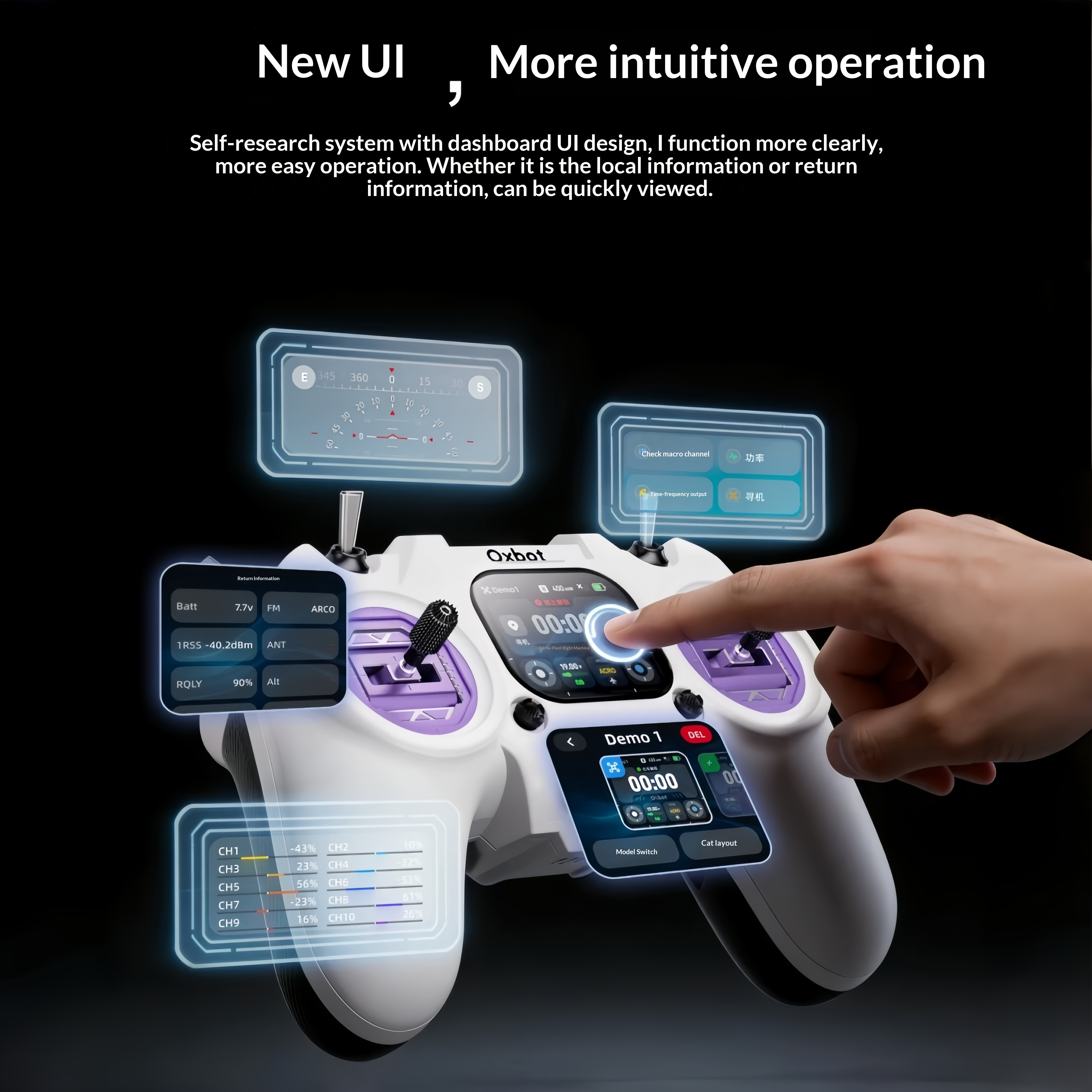 Oxbot R1 Fpv Remote Controller - Drone Surveying のレビューと価格