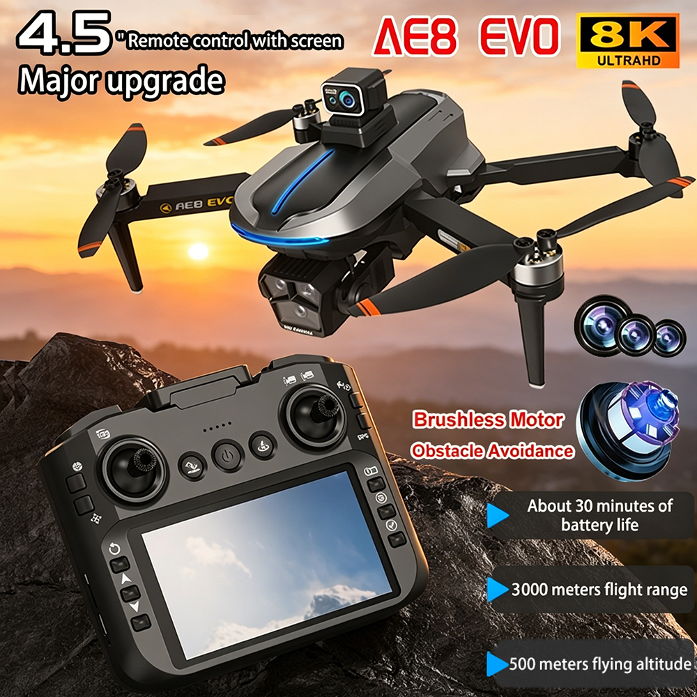AE8 EVO Drone 4K Professional  - Drone Mapping のレビューと価格
