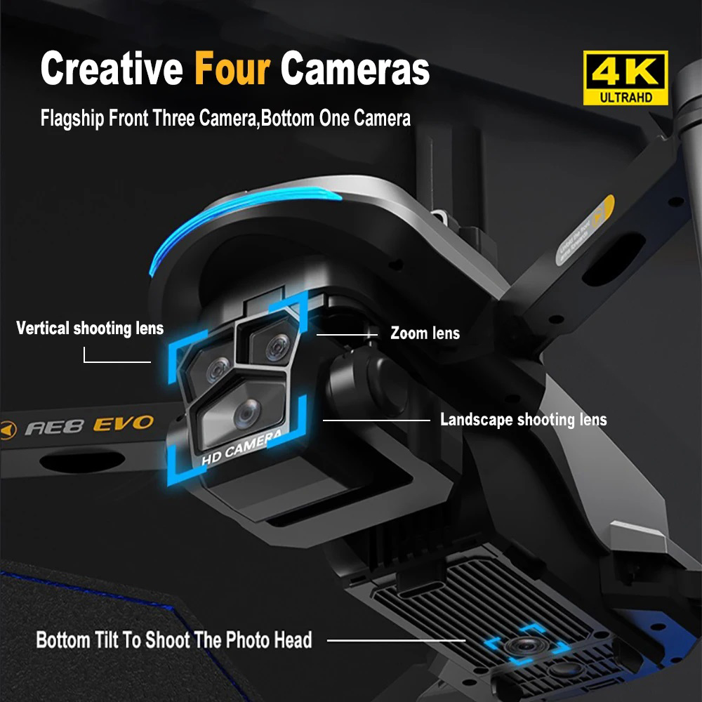 AE8 EVO Drone 4K Professional  - Drone Mapping のレビューと価格