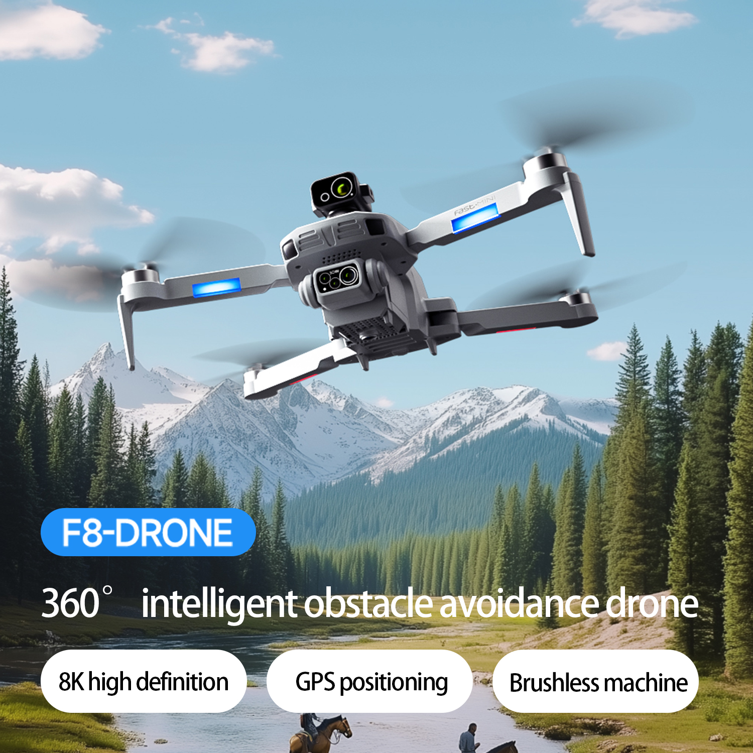 F8 MAX GPS Drone Professional  - Drone Mapping のレビューと価格