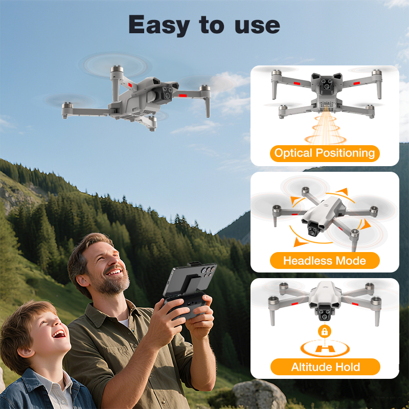 NEW Hot L017 Pro Drone Brushle - Drone Mapping のレビューと価格