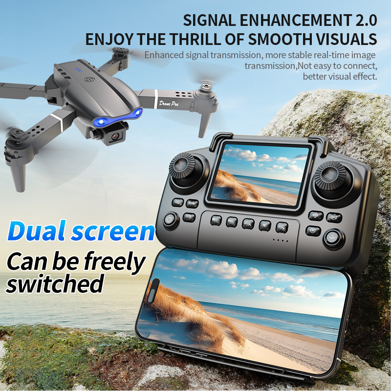E99 PRO Drone Screen Control A - Drone Aerial Photography のレビューと価格