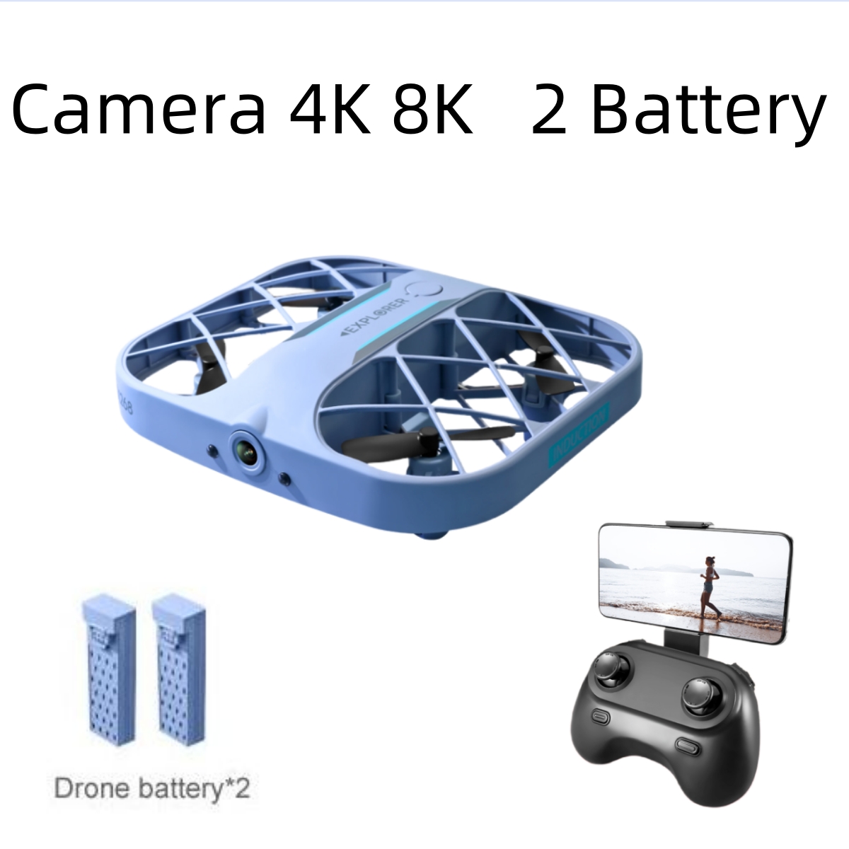 JJRC H107 FPV RC Drone with 2  - Drone Aerial Photography のレビューと価格